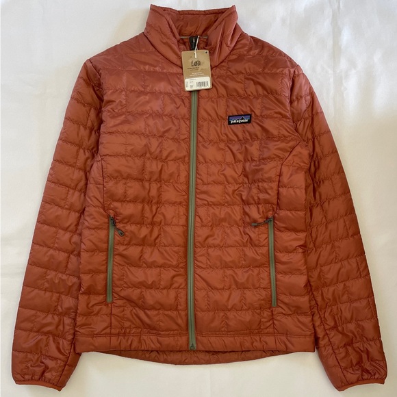 Patagonia Nano Puff Jacket Men’s Size S Burl Red - Picture 1 of 14